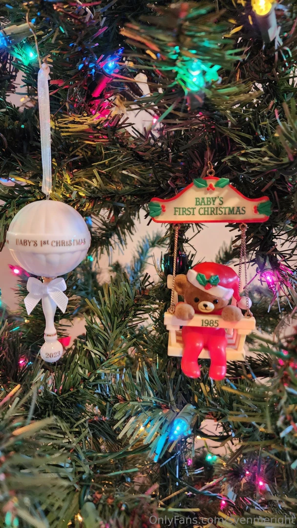 I got the christmas tree put up it was nice to feel great about part 3 