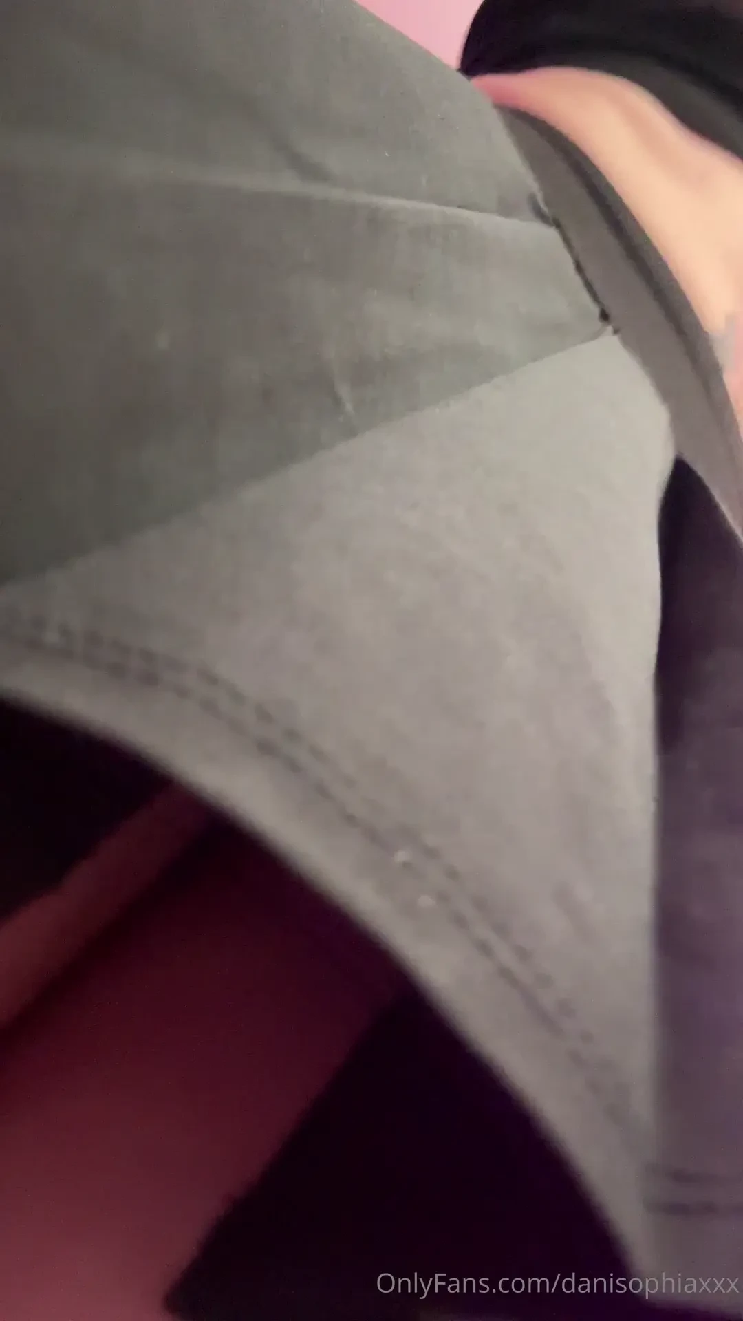 I love letting it hang it feels naughty xx 