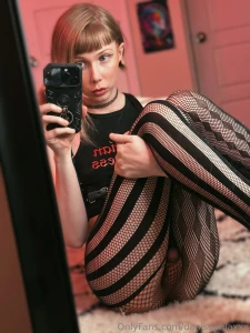 Oops looks like she couldn t stay tucked for long xx