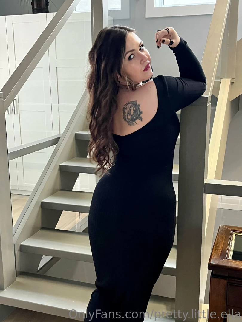 My favourite long black dress what do you think though 