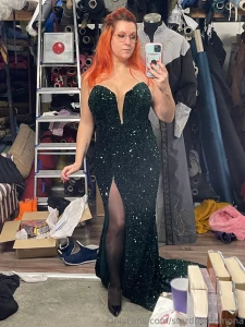 My sequin dress for a singing night i am a little bit jessica rabbit