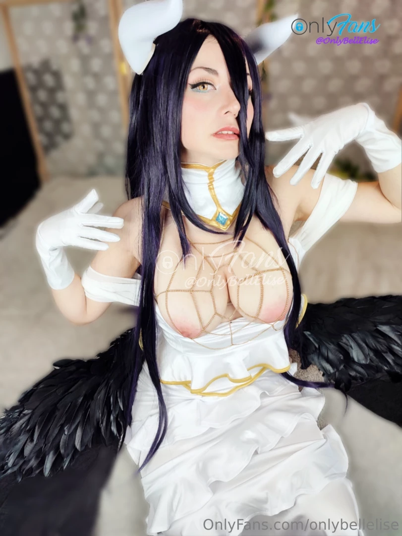 Muchas gracias por este cosplay de albedo overlord a mi querido fan part 1 