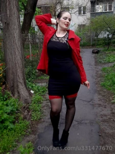 I love it when i m wearing stockings and the breeze caresses my ass part 3