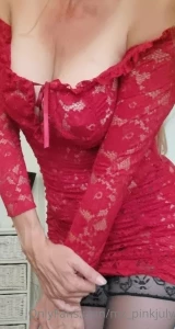 It s friday and you know what red lingerie means part 2