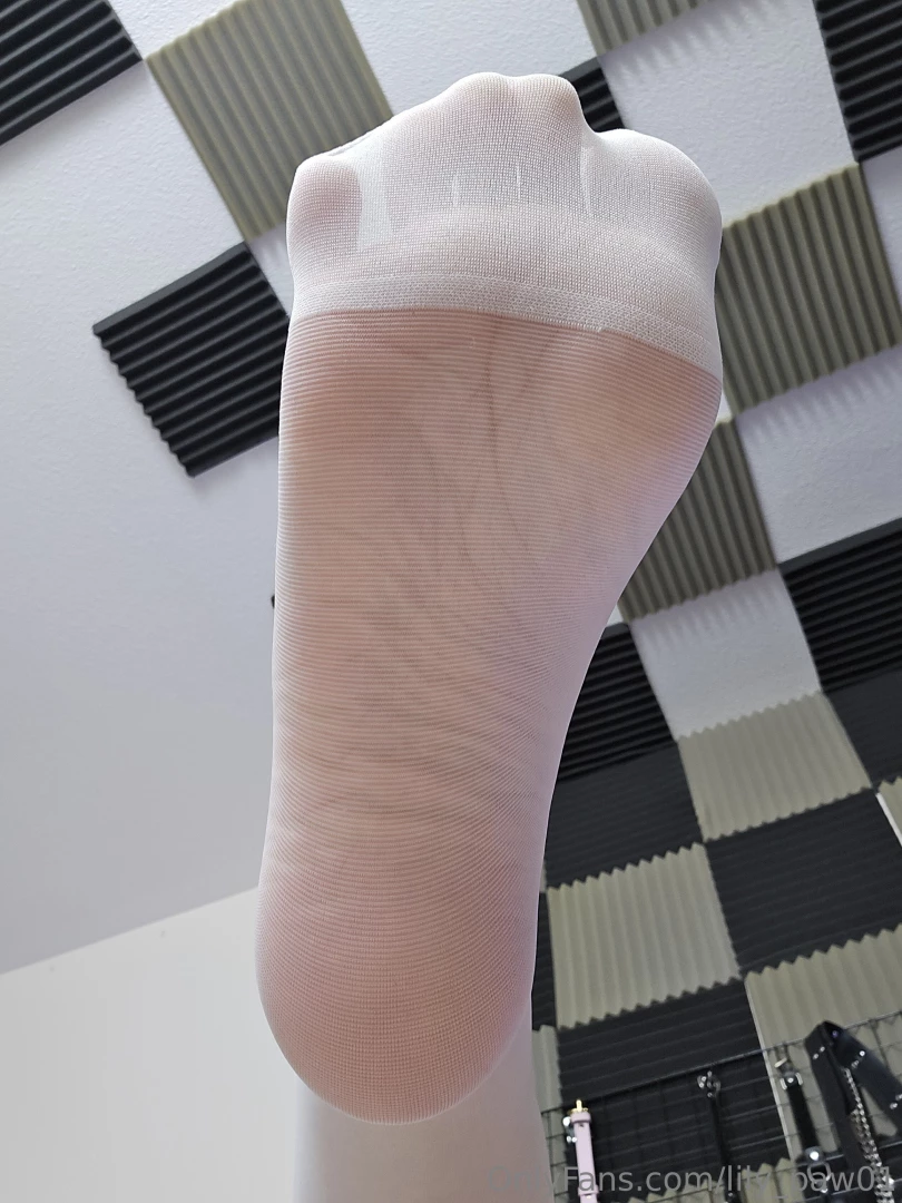 White stockings with reinforced toes part 12 