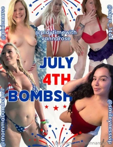 This 4th of july we re bringing you five of our hottest bombshells