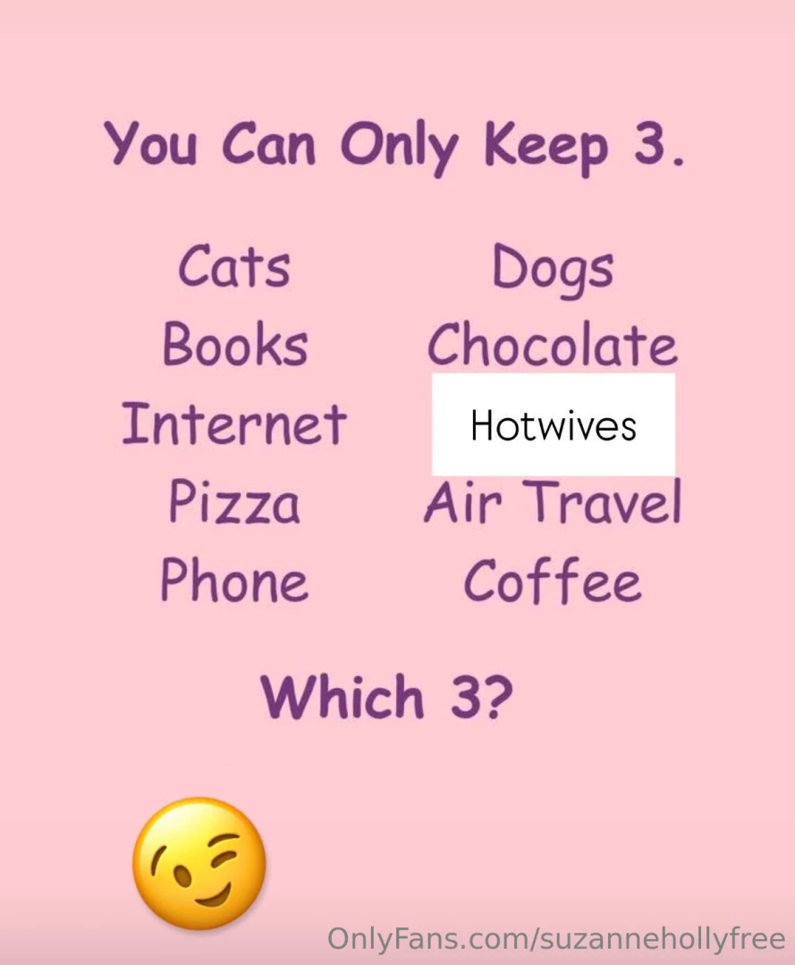 What are you keeping let me know 