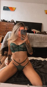 Lil green set for christmas