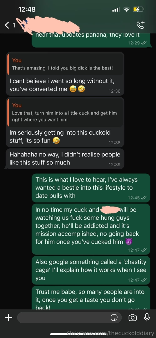 Turning my bestie into a cuckoldress part 2 her date night went well part 1 