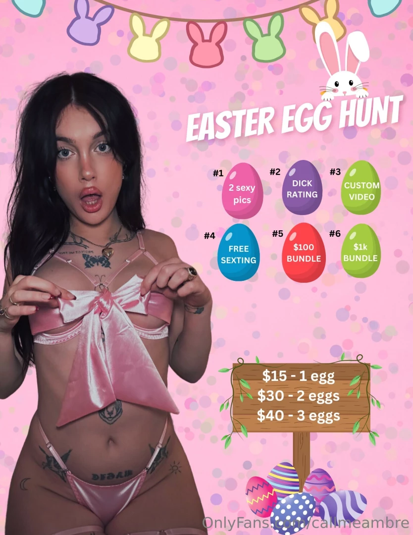 Ambre s easter egg hunt you know i love a good game the rules are 