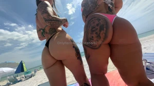 Florida life done right posted a mild beach day preview here but my