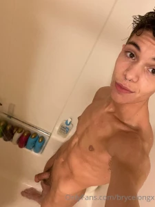 Starting the day off with a hot steamy shower