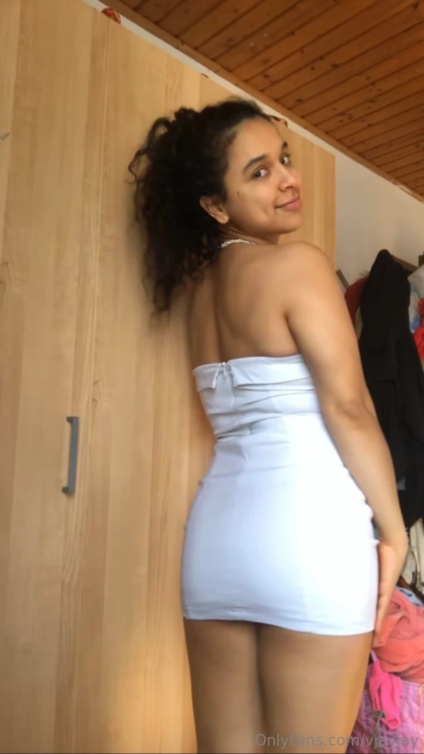 She looks happy here 