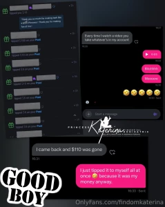 Back story for months i log into his account which i totally control