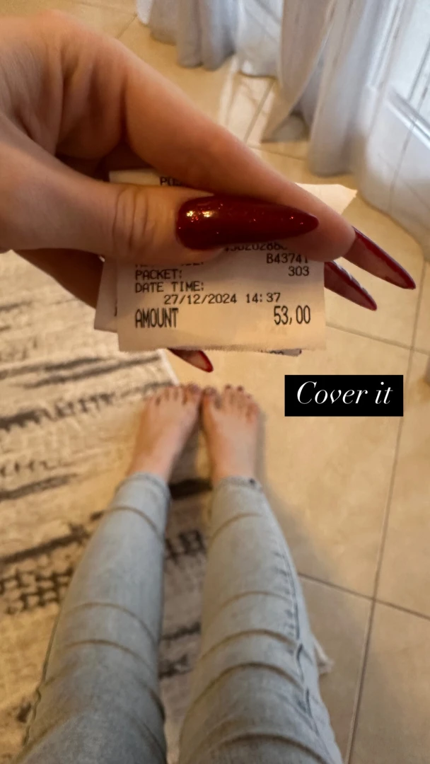 Cover my manicure and pedicure beta p s if you cover all the amount 