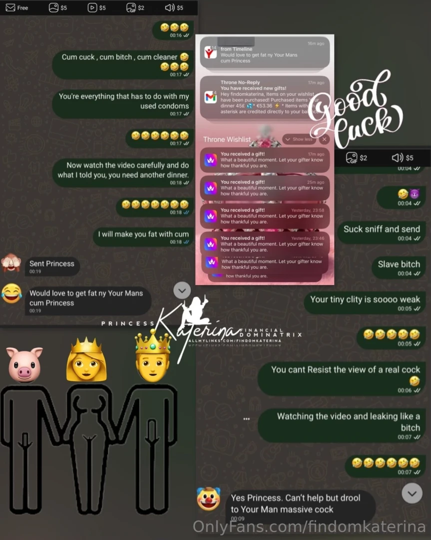 We produce cucks consume 