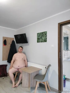 Sitting naked part 1