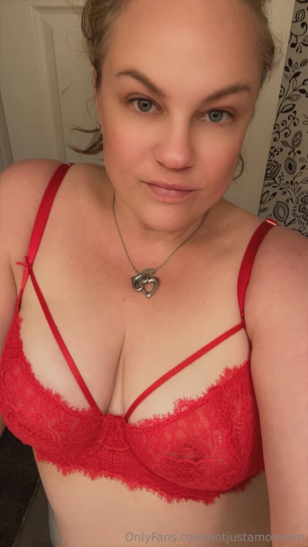 I forgot that i had this bra how do you like red on me part 1 