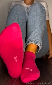 I didn t wore colored socks in while that s why i present some pink