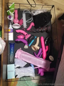 I have lots of new toys now what do you want to see me use