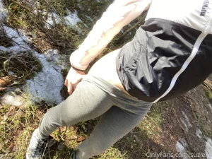 I went jogging hope didnt scare other people