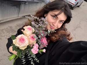 Holding this wonderful bouquet in my hands it is filled with beauty