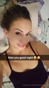 Kiss me for good night