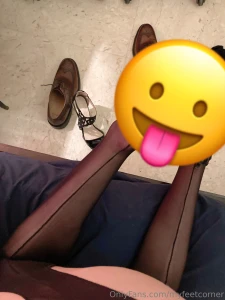 My smudged makeup and disheveled and tired appearance after playing part 5