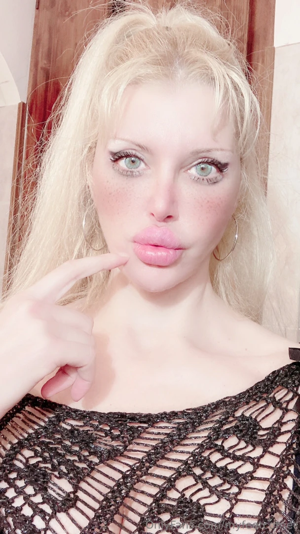 My smudged makeup and disheveled and tired appearance after playing part 1 