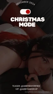 Abbybakerfree all i want for christmas is you bad or good i guess i ll part 2