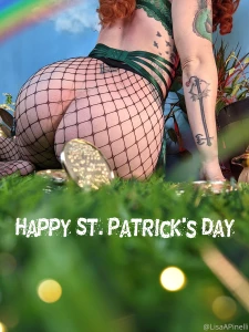 Happy st patrick s day bbs i bring you fishnets amp green lingerie you part 1