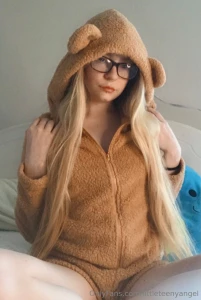 Would you cuddle with me in my bear suit
