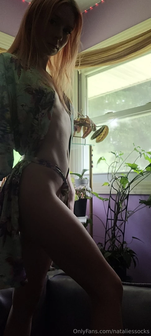 I have to check on my plants first 