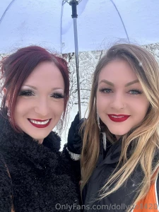 This was a cold photoshoot but sooo pretty mariah22382