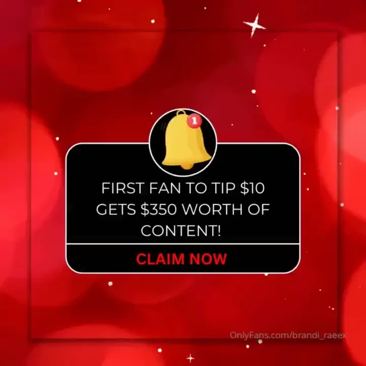 First fan to tip 10 gets 350 worth of content 