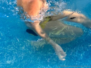 Guess what more water content a flashback to my pool that i had while