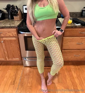 This outfit is hot but would look hotter off