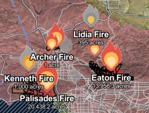 My entire city of los angeles is burning amp i ve been ordered to part 2