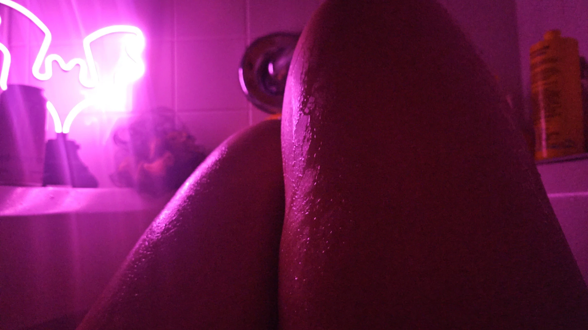 Would you lick the water from my thighs chubby thighs tan plump 