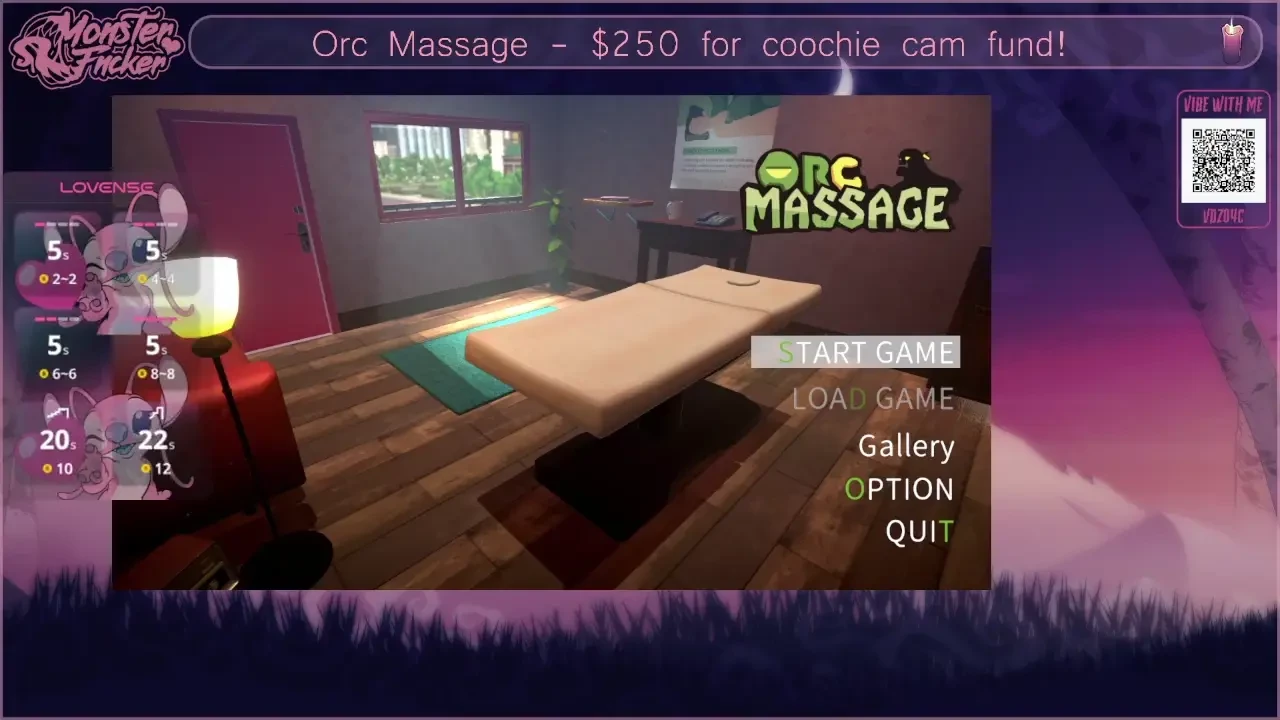 Stream vod 2 16 25 - orc massage oh my goodness i enjoyed this game 