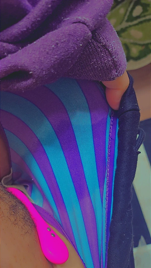 How we feel about pubes lol ignore my toy and soaked panties 