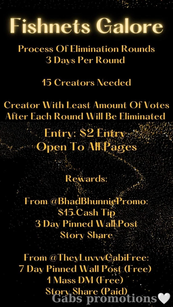 New comp fishnets galore cash tip reward theme fishnets any color 