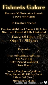 New comp fishnets galore cash tip reward theme fishnets any color