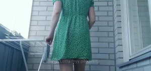 T ss olis kerrankin maksuton video aiheena on pyykkien ripustelu tai