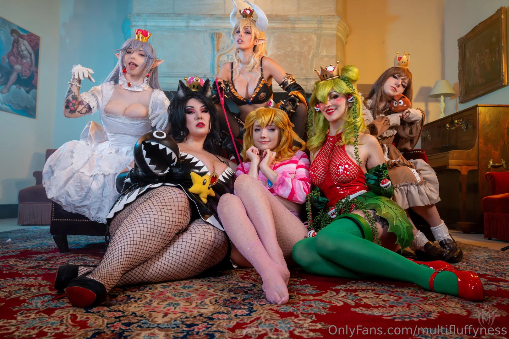 Full cosplay set with my incredible supercrown babes we are dropping part 4 
