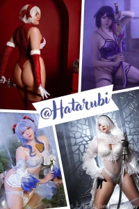 Hi darling meet my friend and ero cosplayer hatarubi this is her page