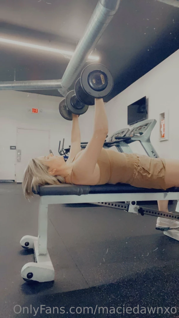 Morning gym session next time let s fuck in the locker room part 1 