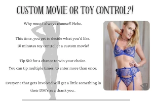 Why must i always choose hehe this time you get to decide what you d