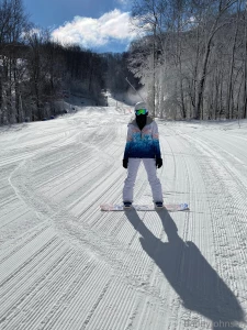 On the slopes for the day