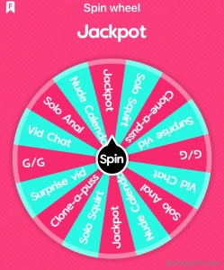Spin wheel saturday 15 per spin no limit on how many spins you do
